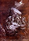 Gustave Dore La Chute Des Titans painting